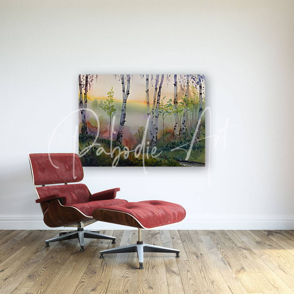 The birch row red velvet eames lounge chair and ottoman set with dark wood accents for stylish comfort