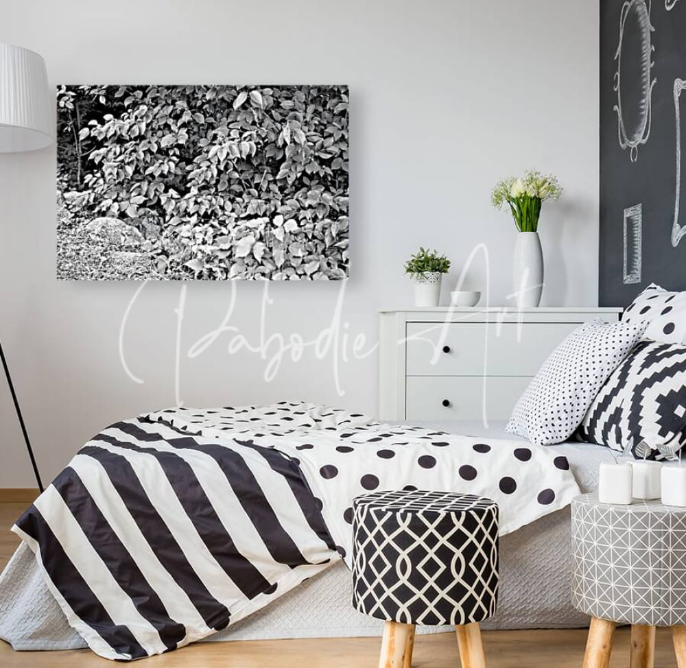 Black and white polka dot duvet cover with bold vertical stripes for stylish bedroom decor by find the chippie