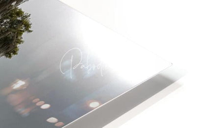 A sleek silver metallic laptop with a minimalist design and paboo brand on the lid in the osprey nest on the loxahatchee product line